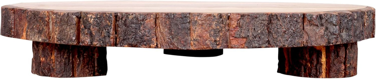 Mango Wood Pedestal Stand