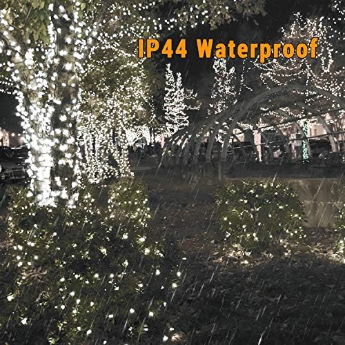 Brizled White Christmas Lights Outdoor, 78.74ft 240 LED Mini String Lights