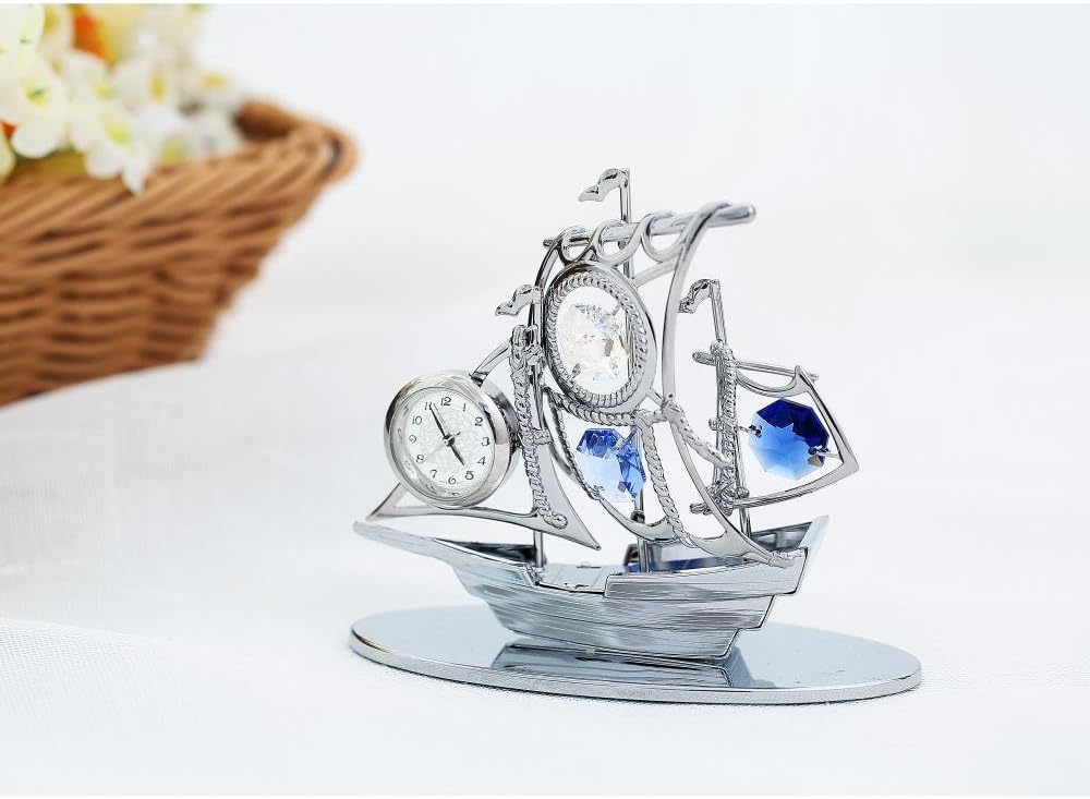 Elegant Tabletop Timepiece / Silver