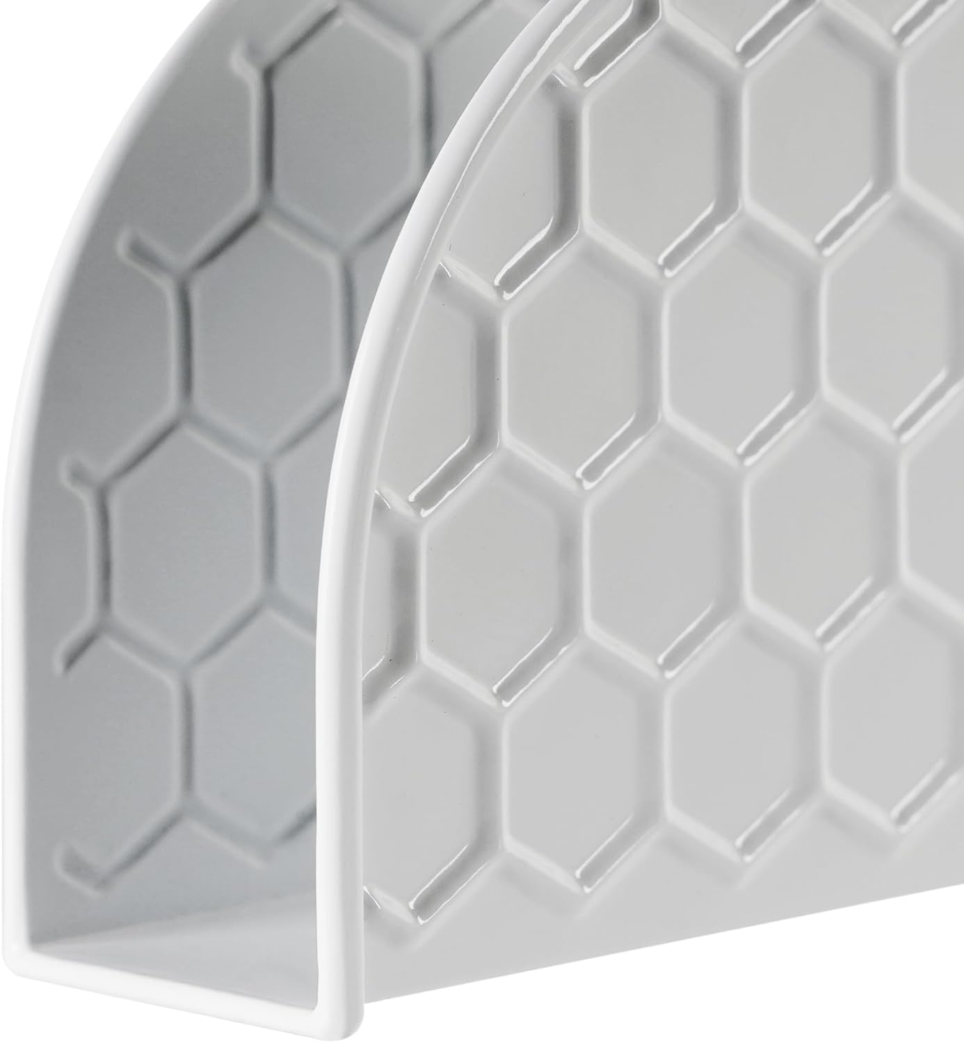 White Napkin Holder / Honeycomb White