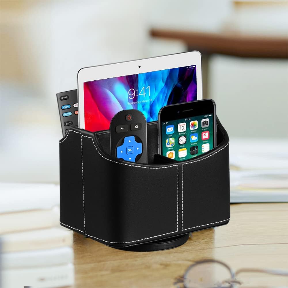 TV Remote Caddy Organizer / Black