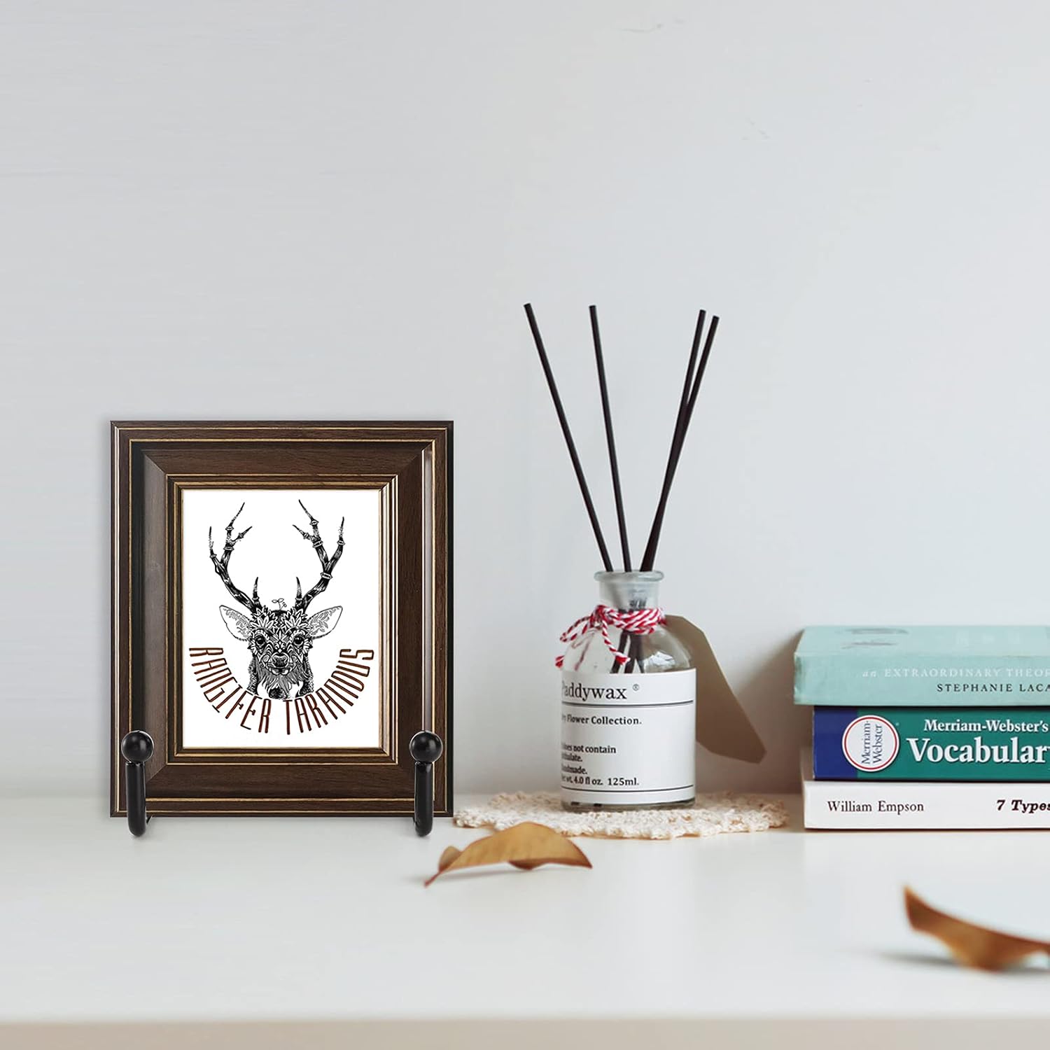 Metal Easel Plate Display Photo Holder Stand / Black / 3 Inch / Set of 8