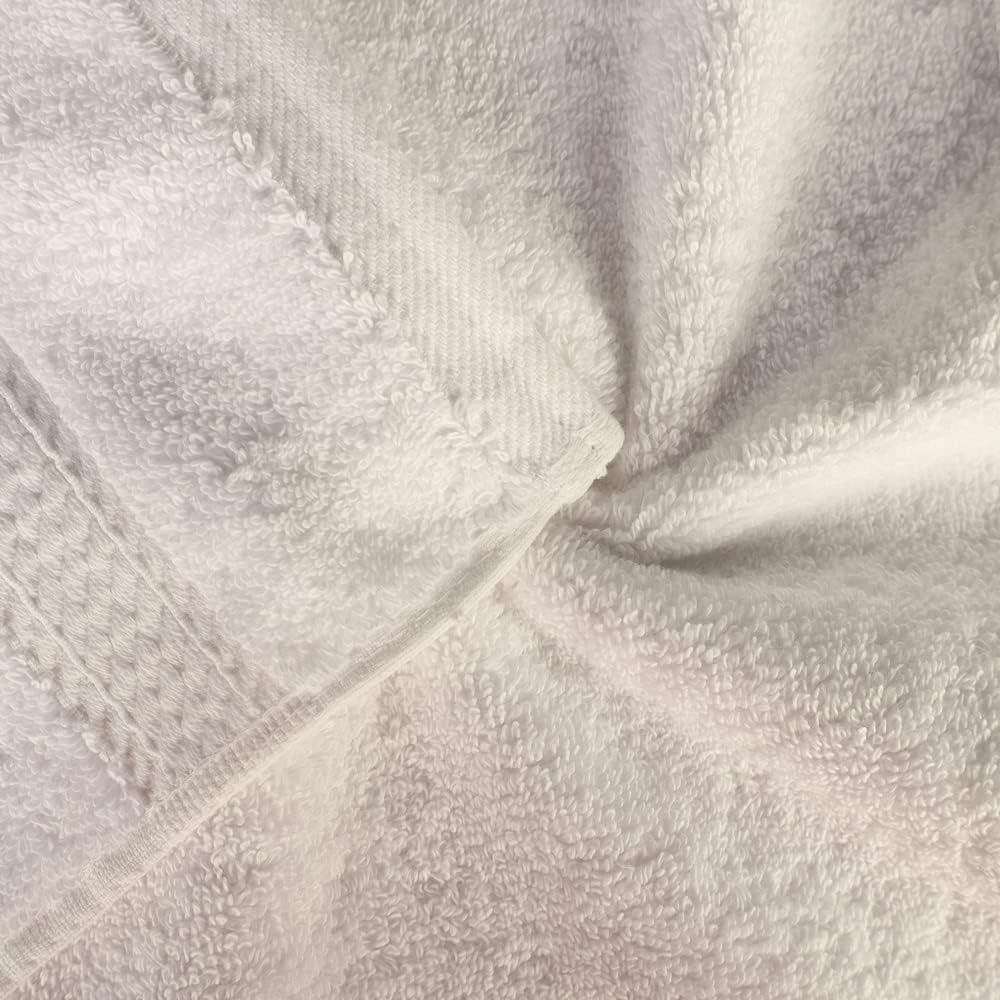 SUPERIOR Egyptian Cotton Plush & Absorbent, Hand Towel Set of 4, Cream | Quick Dry, Soft Luxury Towel Set, Bath