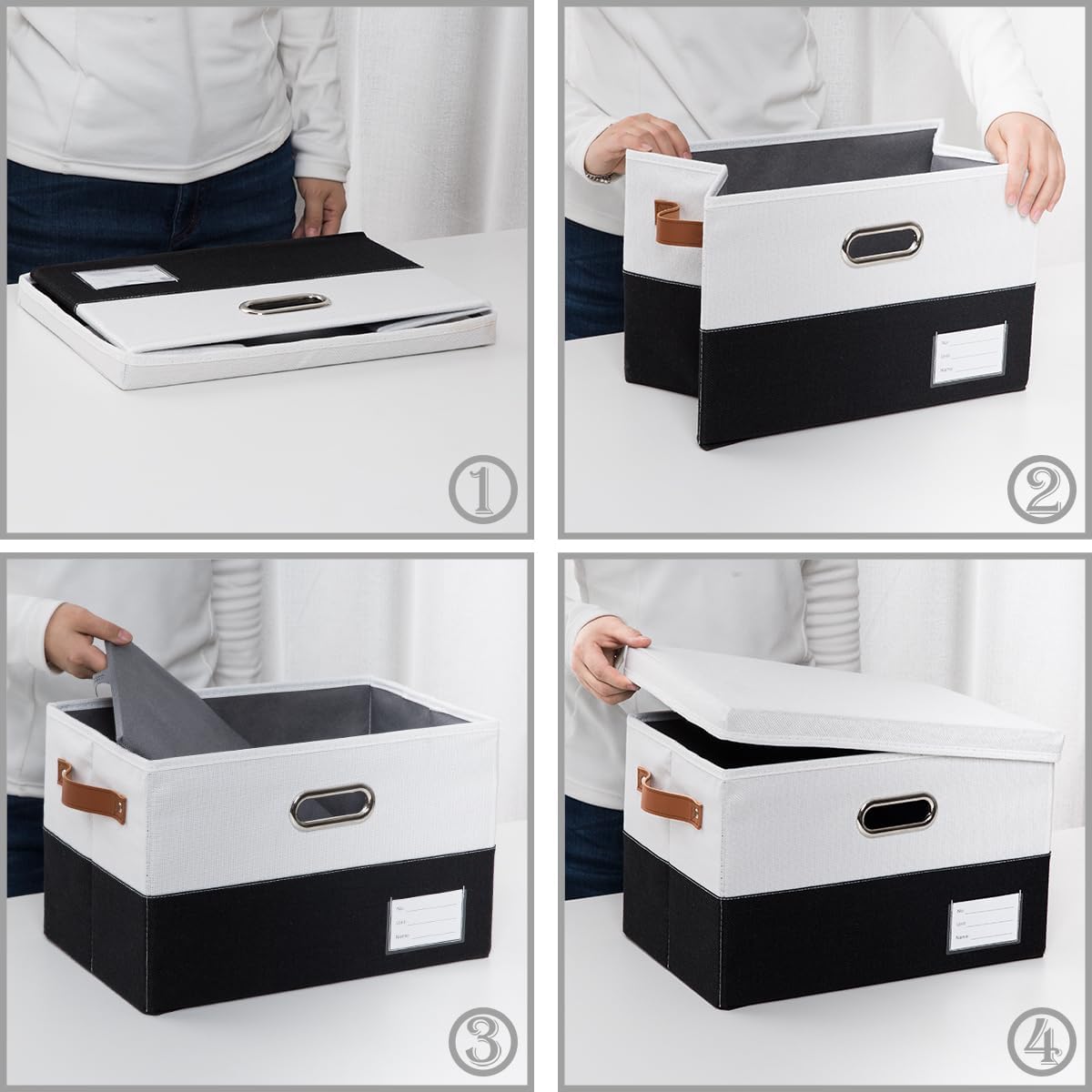 Foldable Storage Bins / Set of 3