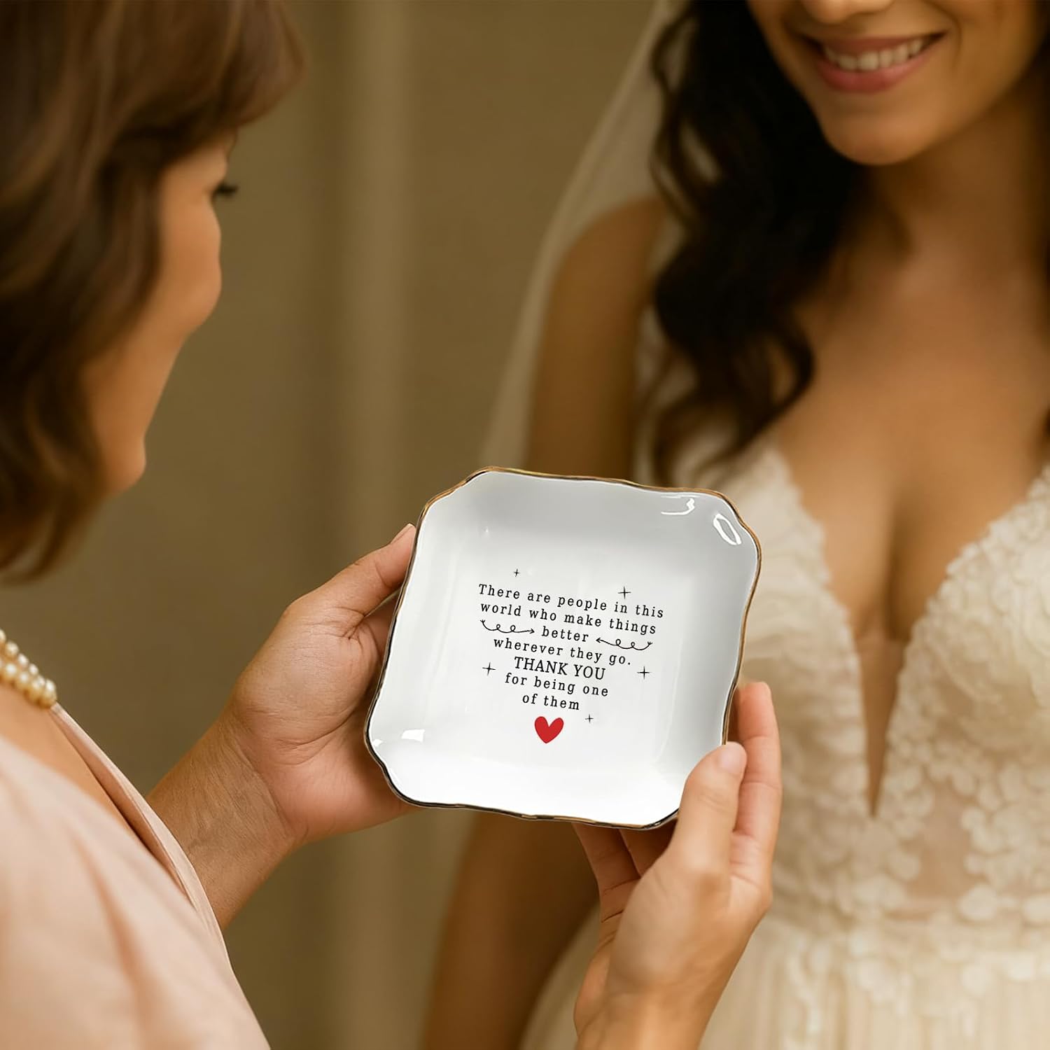 Ceramic Ring Holder / There Are People In This World