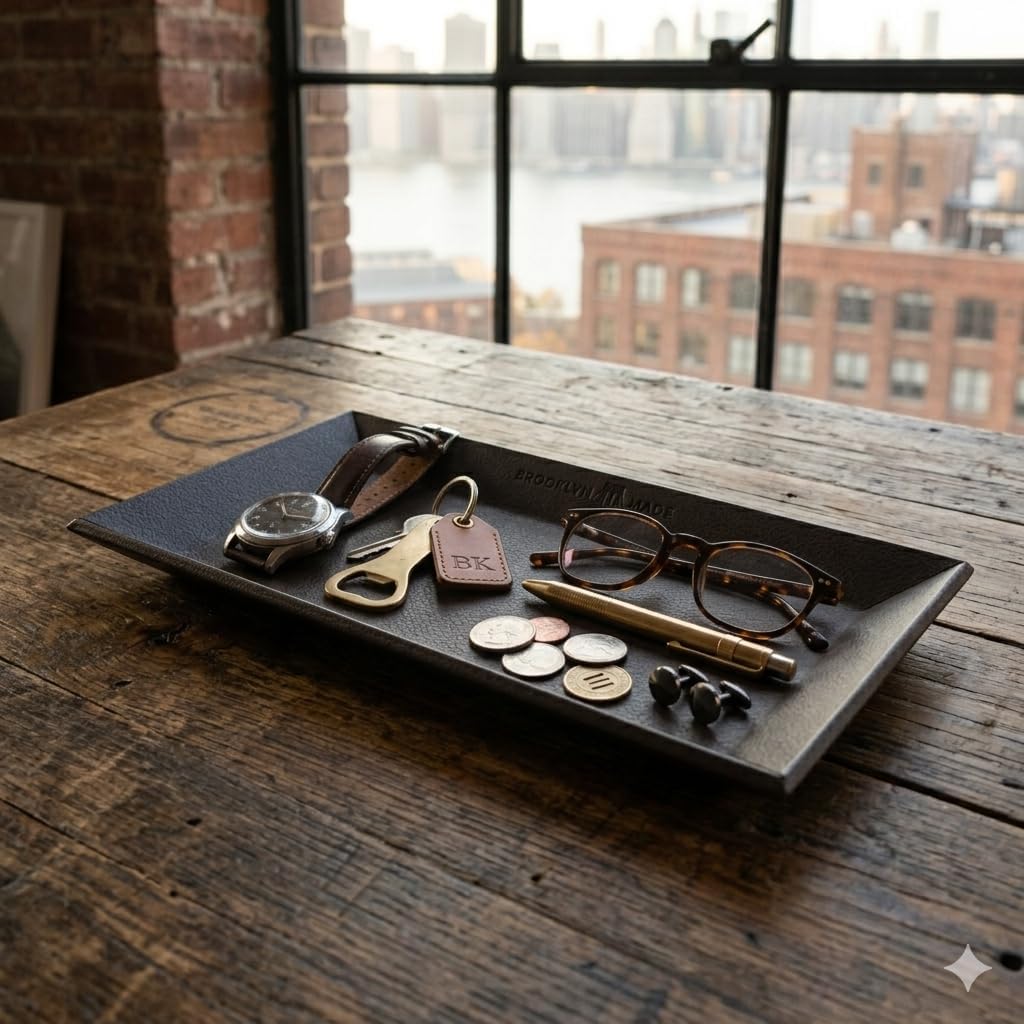 Change Tray / Card Holder / Navy Blue