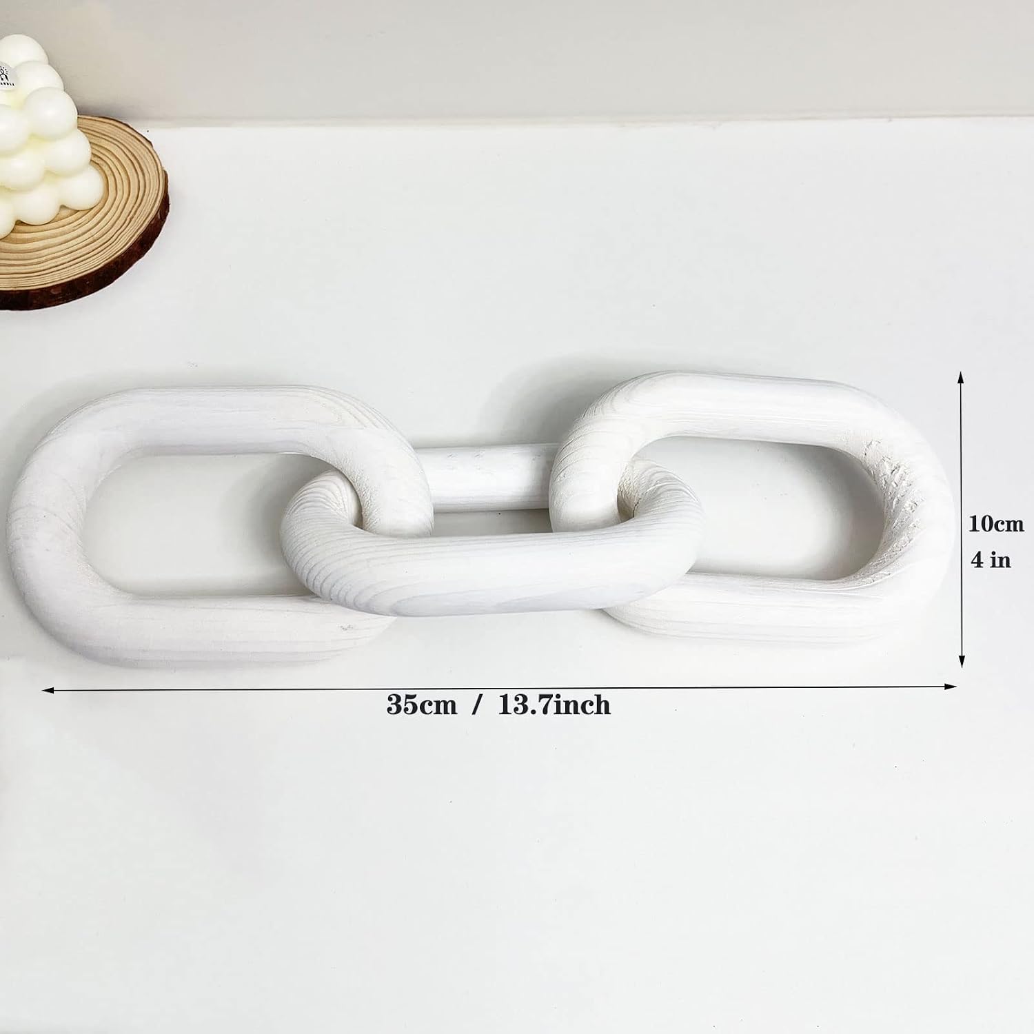 Wood Chain Link Decor / B