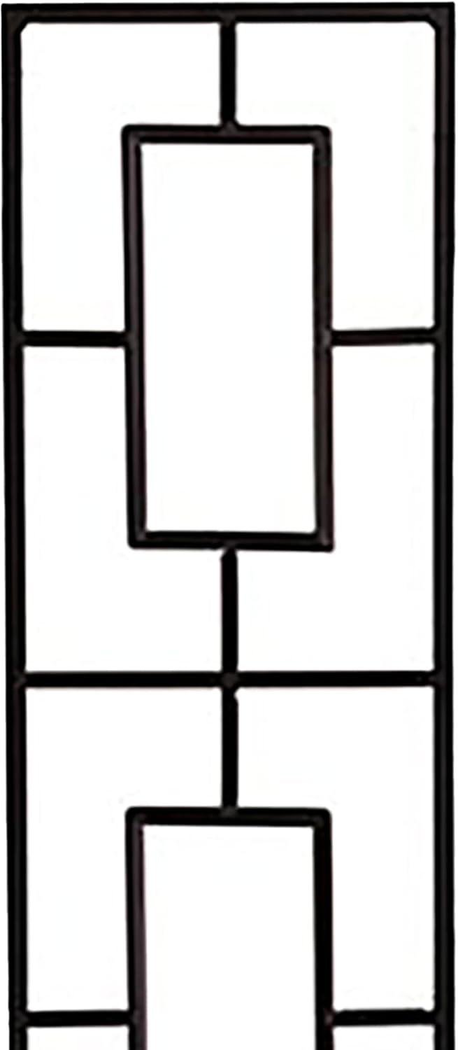 Panacea 84445 Contemporary Pot Trellises, Black, 46" H, Set of 2