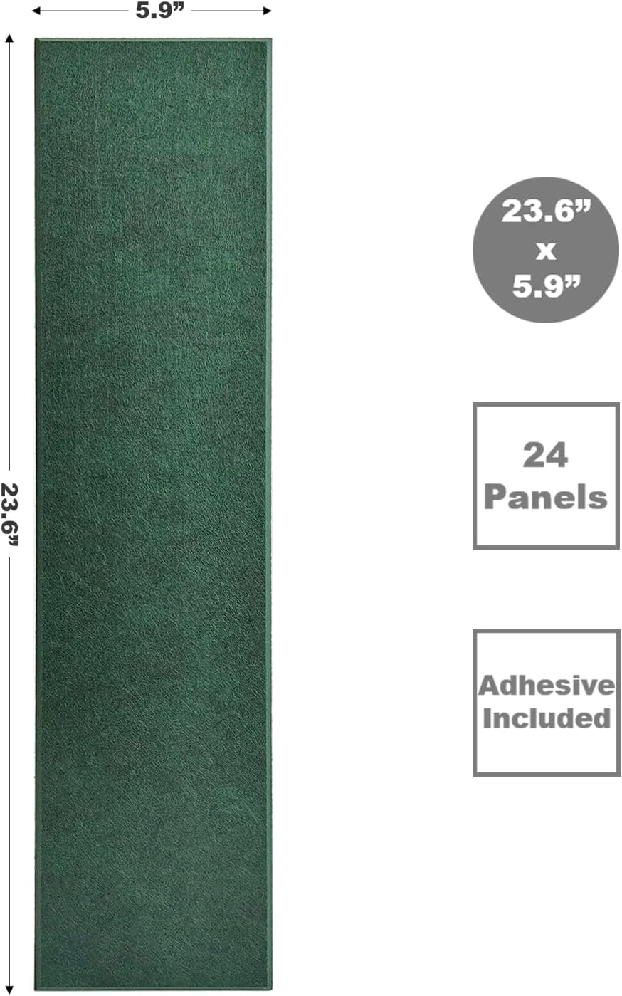 Shiplap Felt Wall Panels for Interior Wall Decor, Accent Wall Paneling for Bedroom Living Room & Office, Peel and