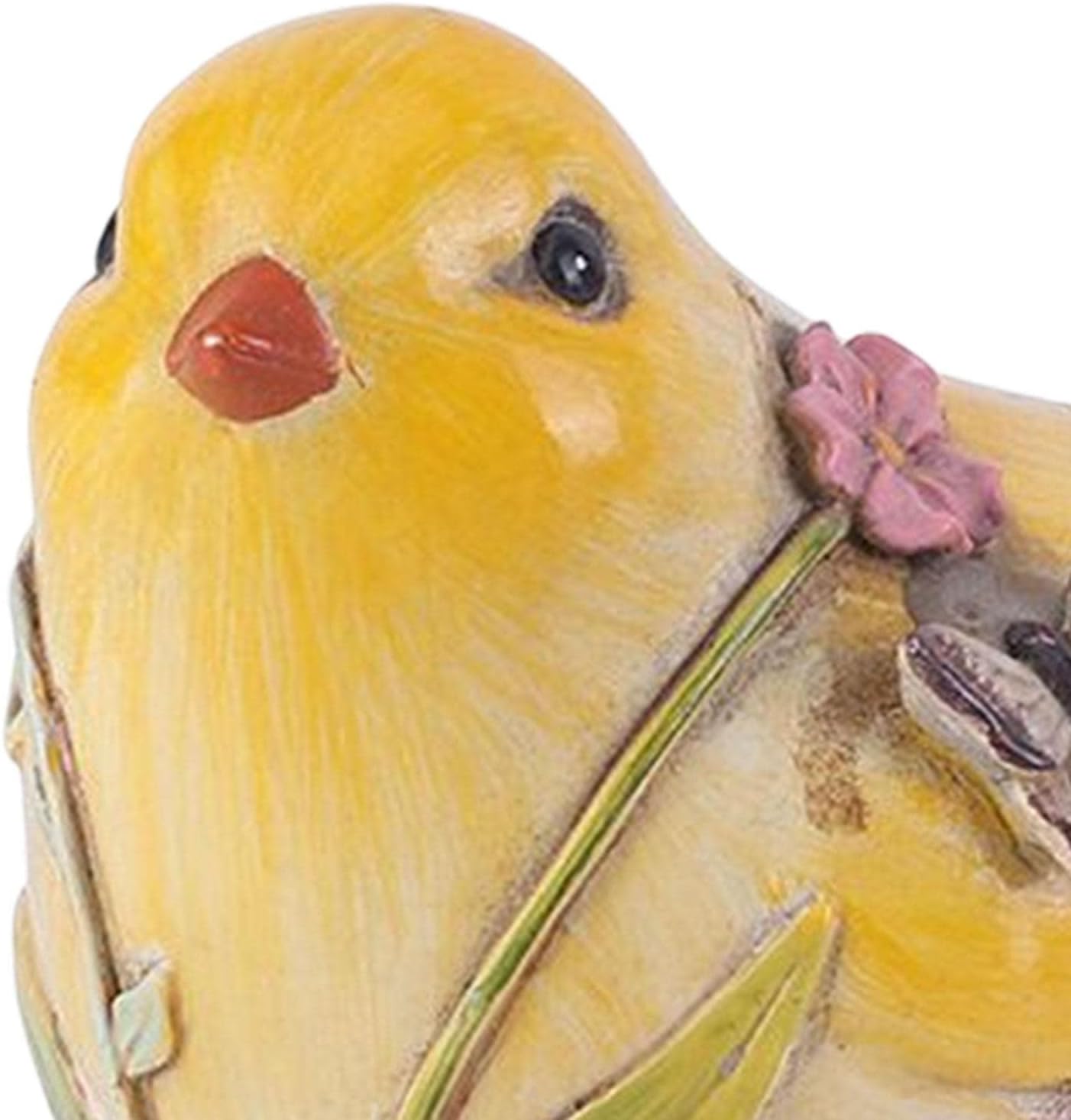 Mini Bird Animals Miniature Figurines / Yellow