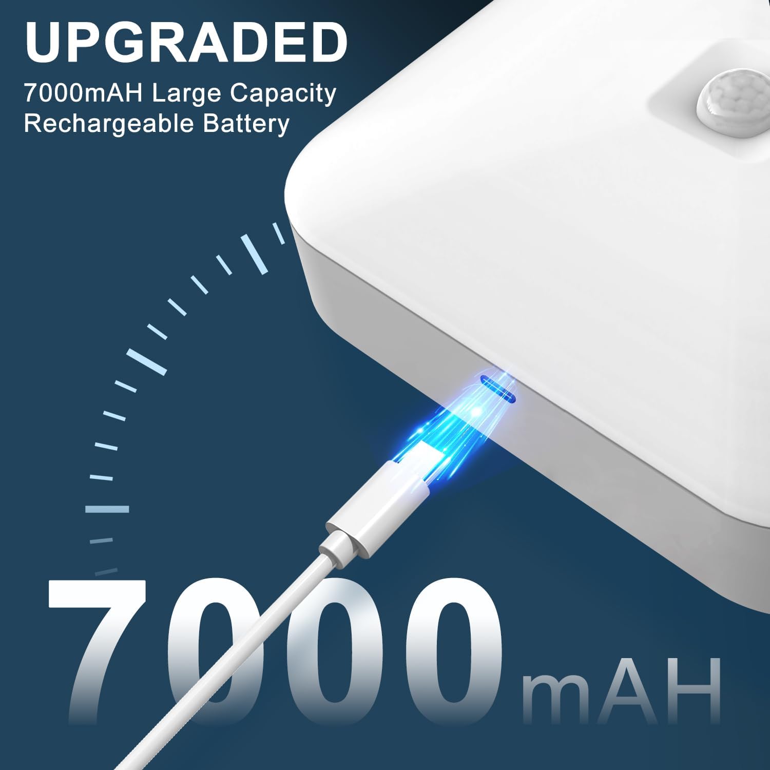 Rechargeable Motion Sensor Ceiling Light with Remote, Wireless, 3000K-6000K | Battery Operated, Motion Activated