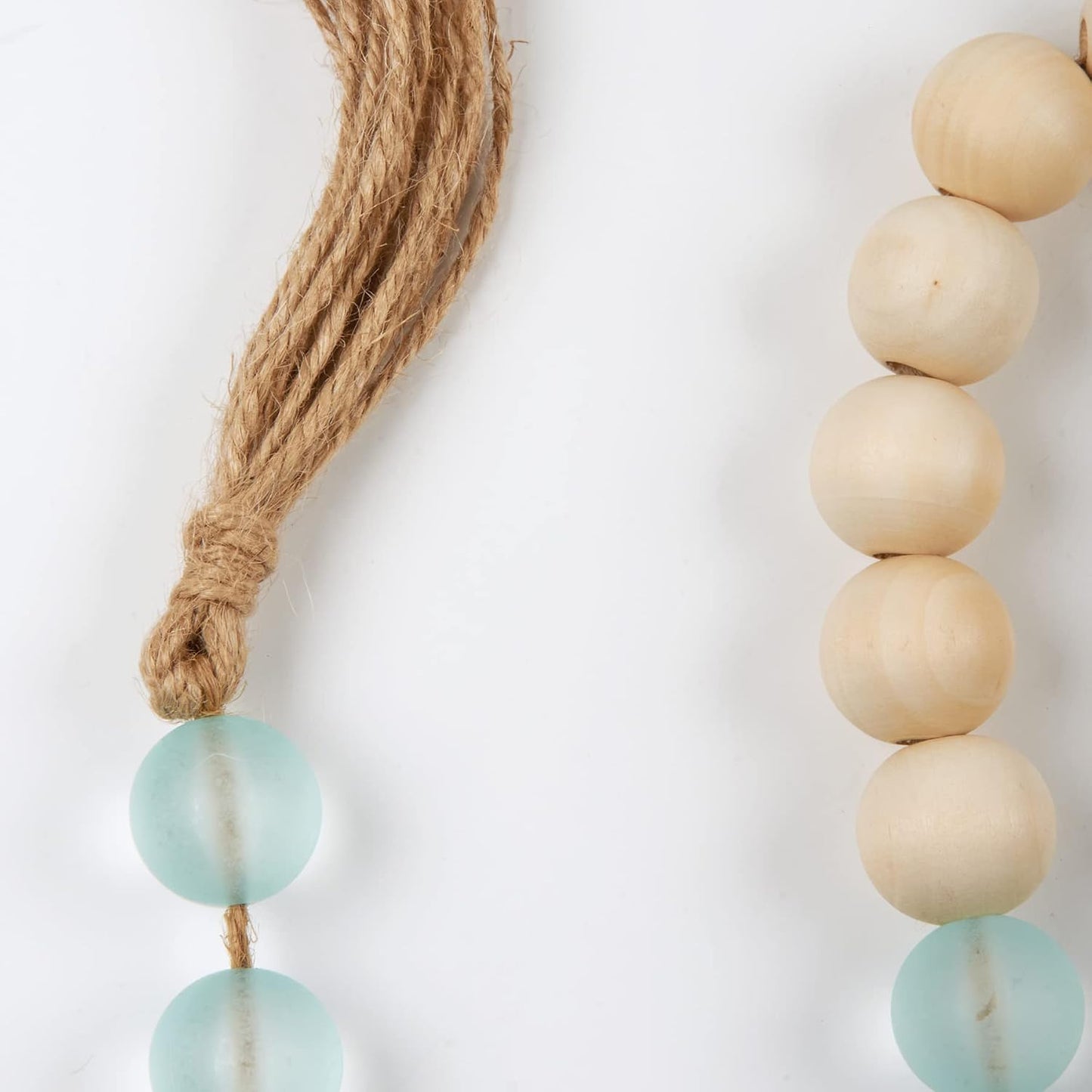 Beaded Garland / Sea Glass