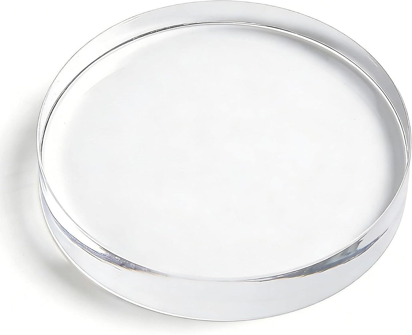 ® 5" Dia.x 1" Thick Acrylic Riser / Clear