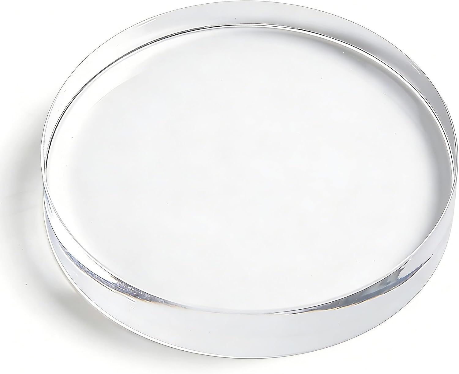 ® 5" Dia.x 1" Thick Acrylic Riser / Clear