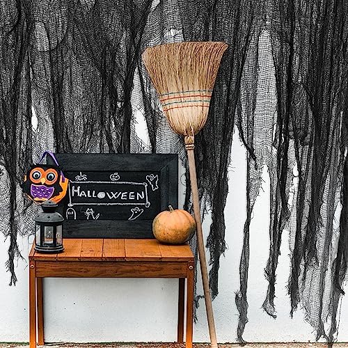 500 x 59 Inch Halloween Spooky Cloth, Black Halloween Scary Creepy Cloth