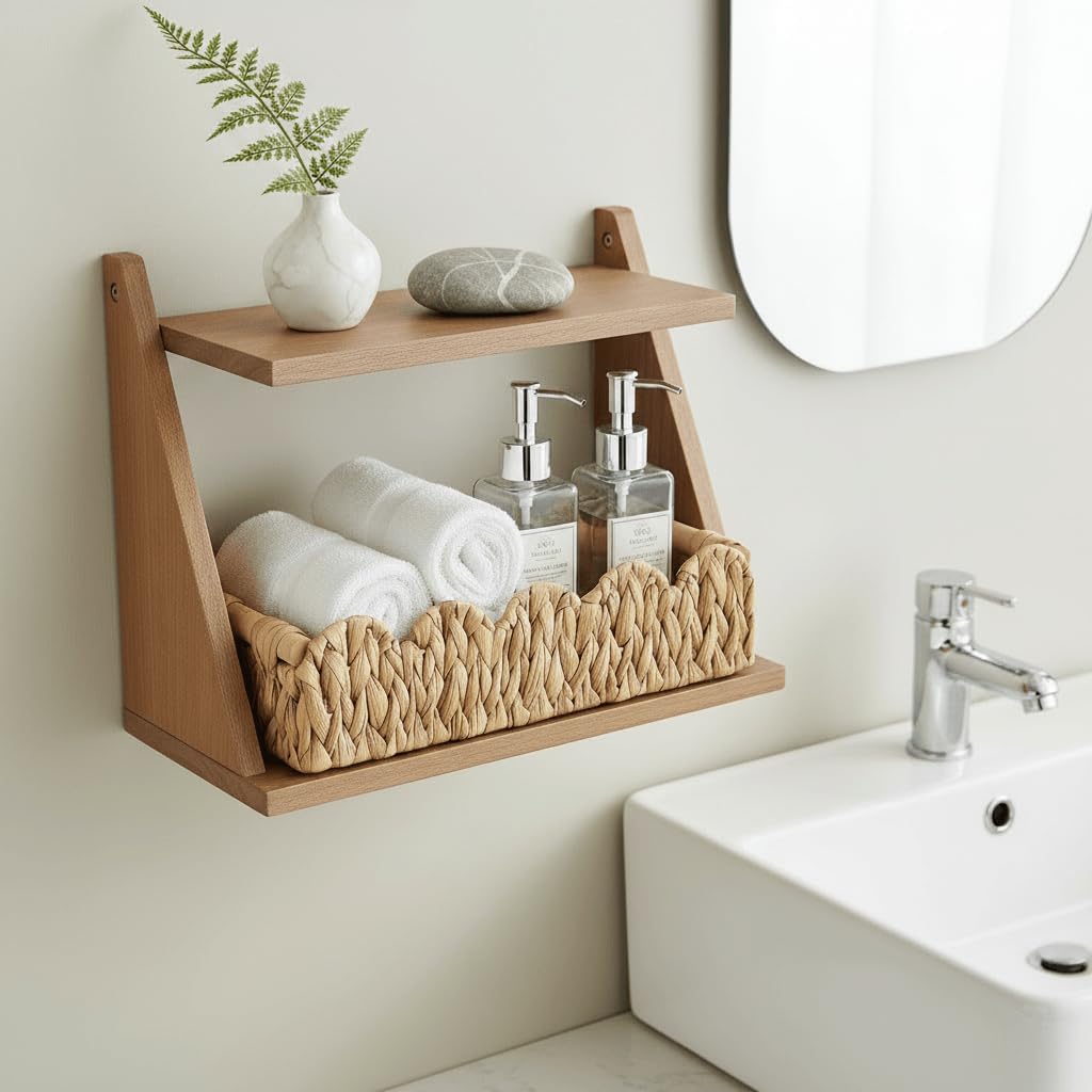 Small Rattan Decorative Basket