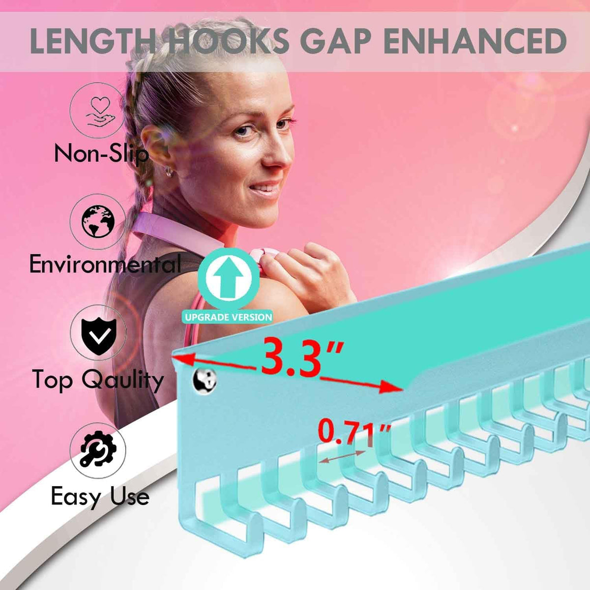Non-Slip Trophy Shelf,Trophy and Medal Display Shelf, Medal Hanger Display For Wall with 16inchL,Shelves For Trophies