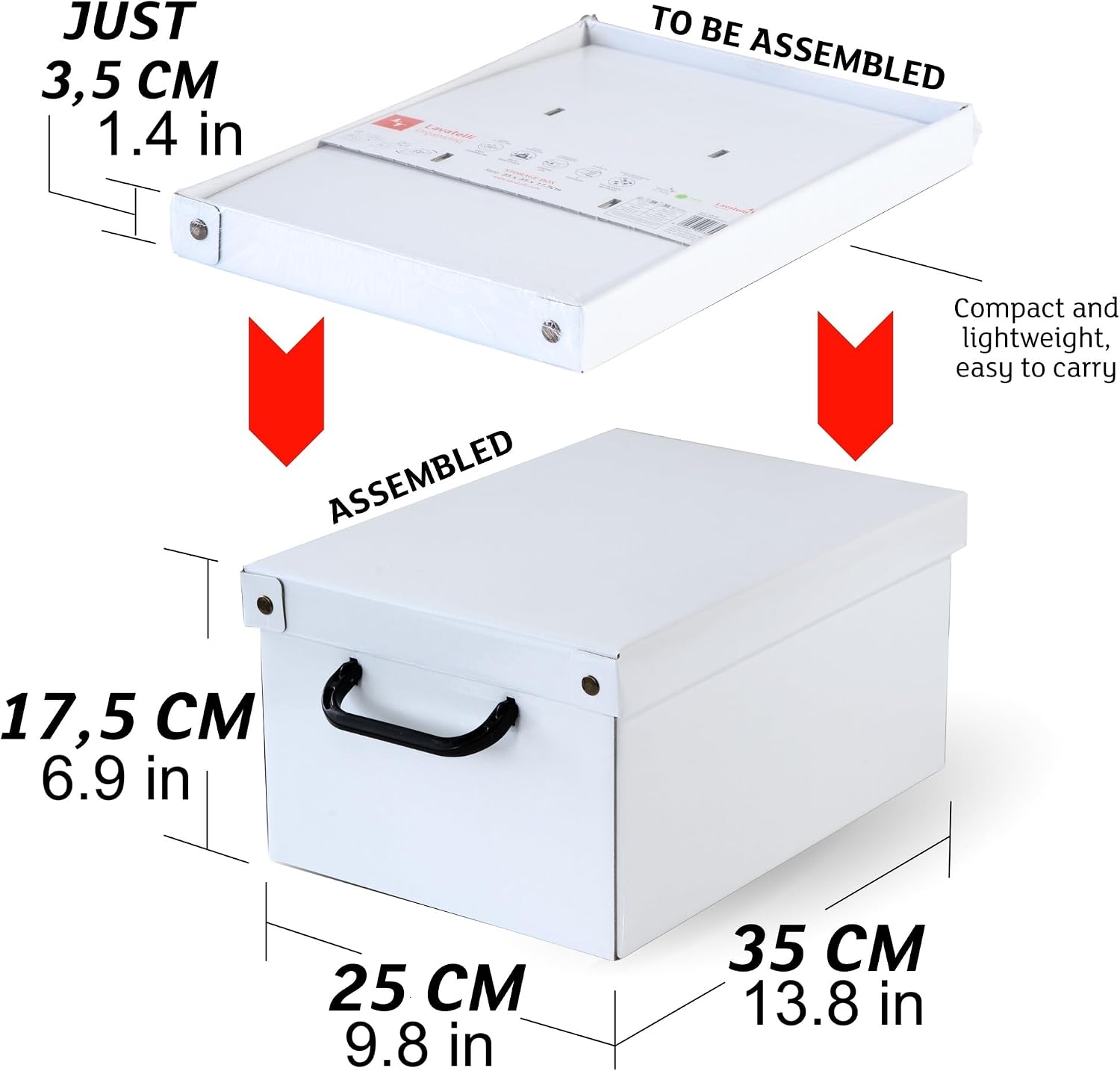 Decorative Cardboard Organizer / Small