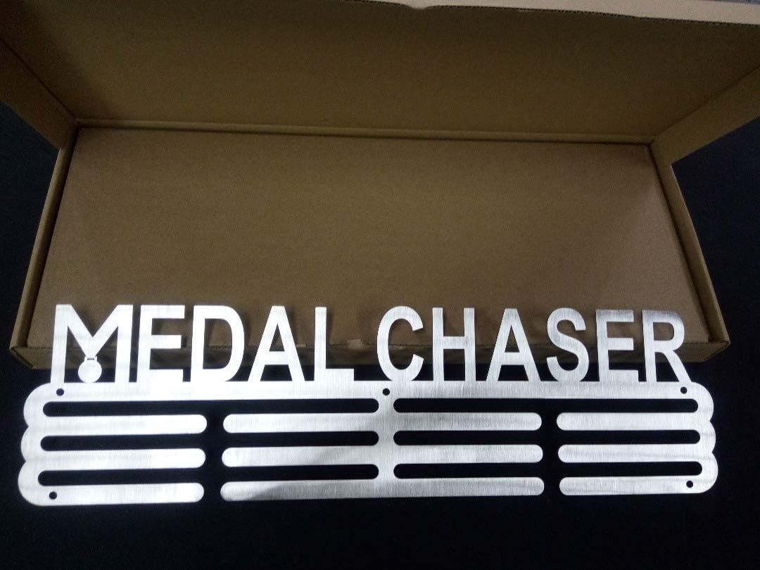 Medal Hanger Display Rack For All Sports – Stainless Steel 36+ Medal Holder – For Men, Women, Boys And Girls – Easy To