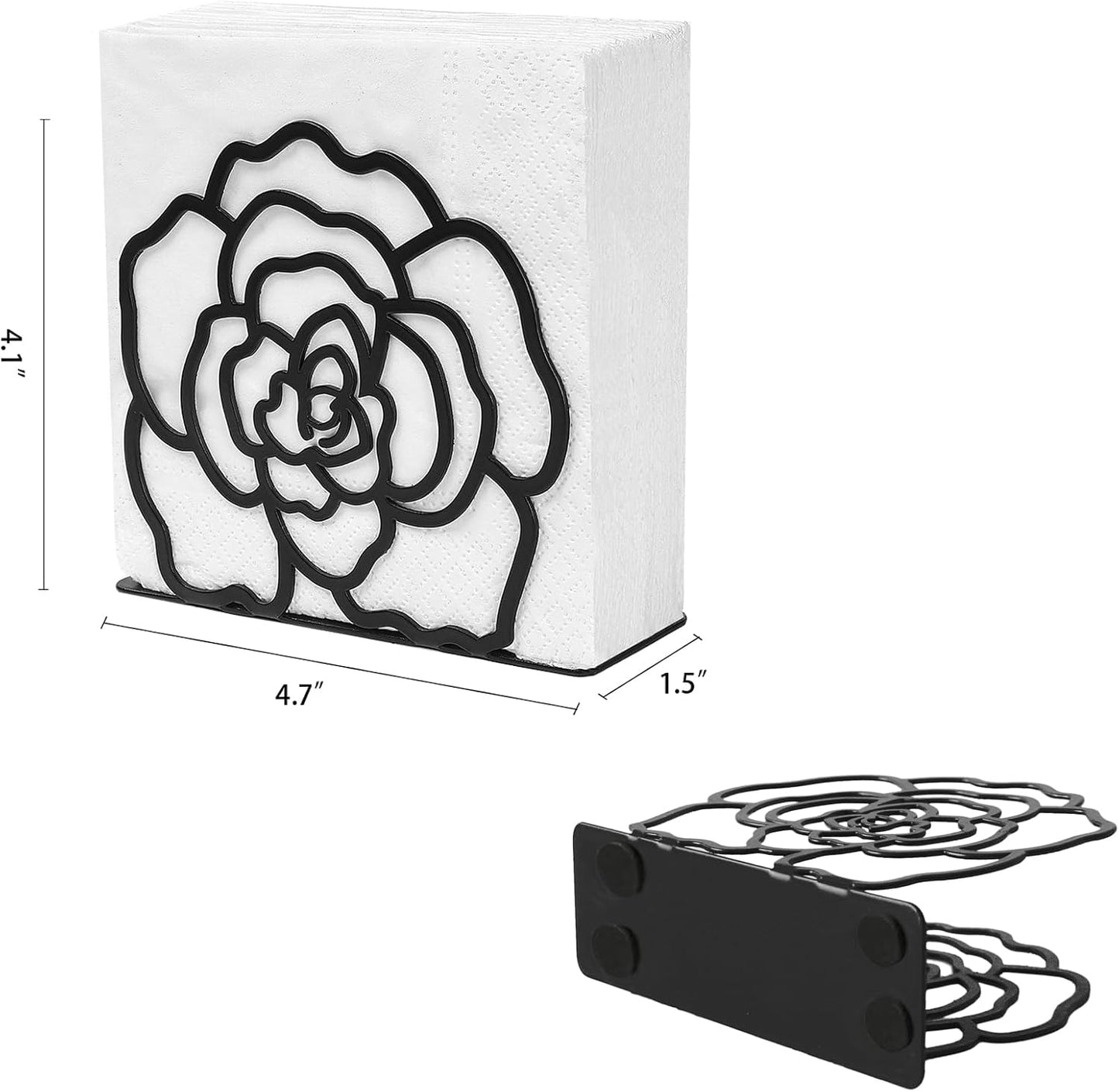 Metal Napkin Holders / Flower