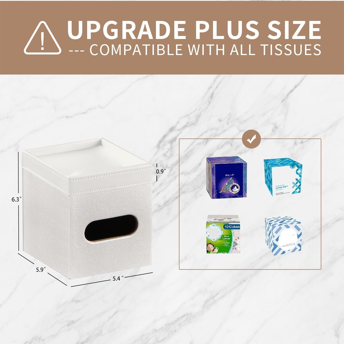 Storage Valet Tray / Cream