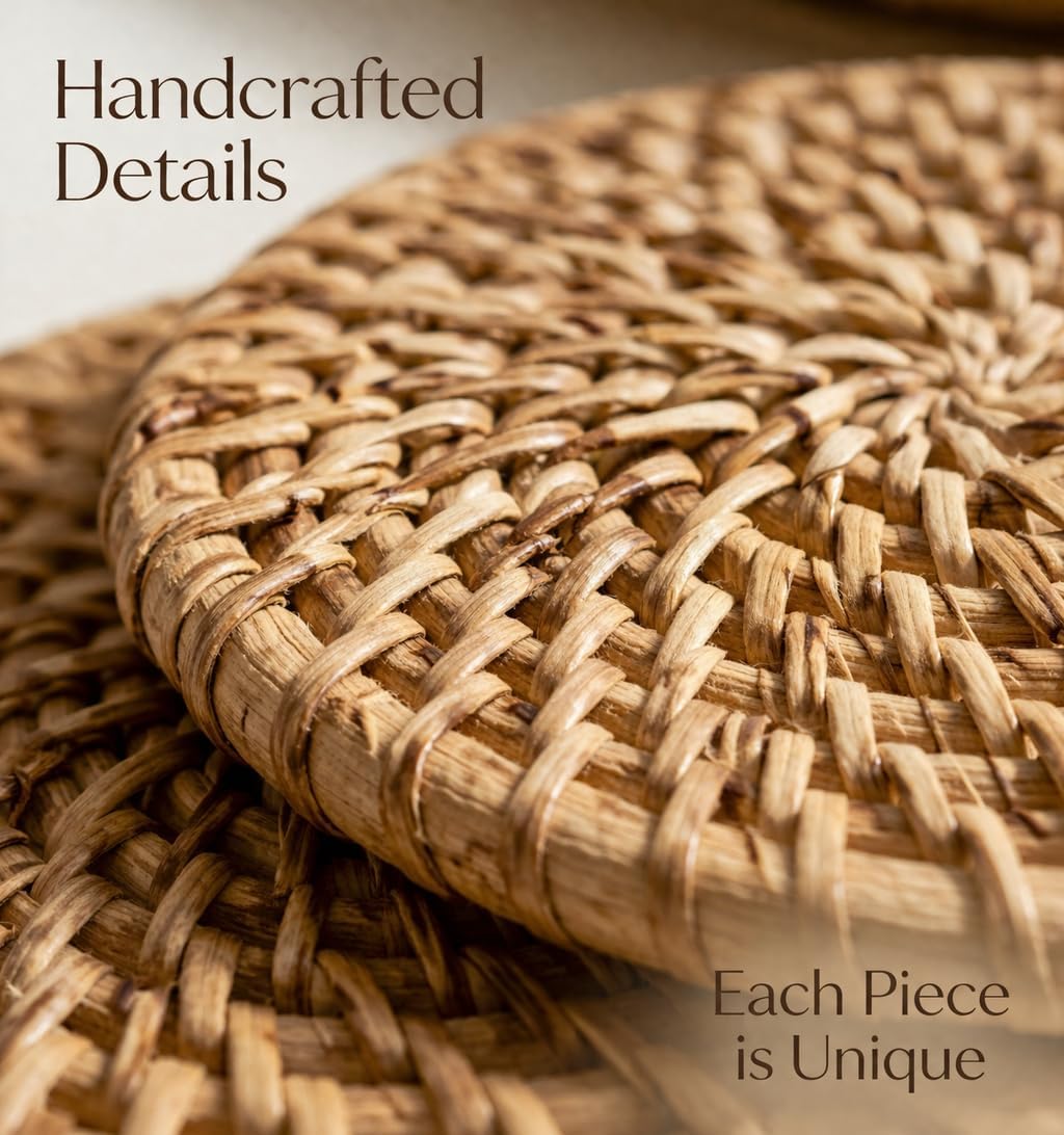 Holder / Boho Table Decor / Natural / Set of 6
