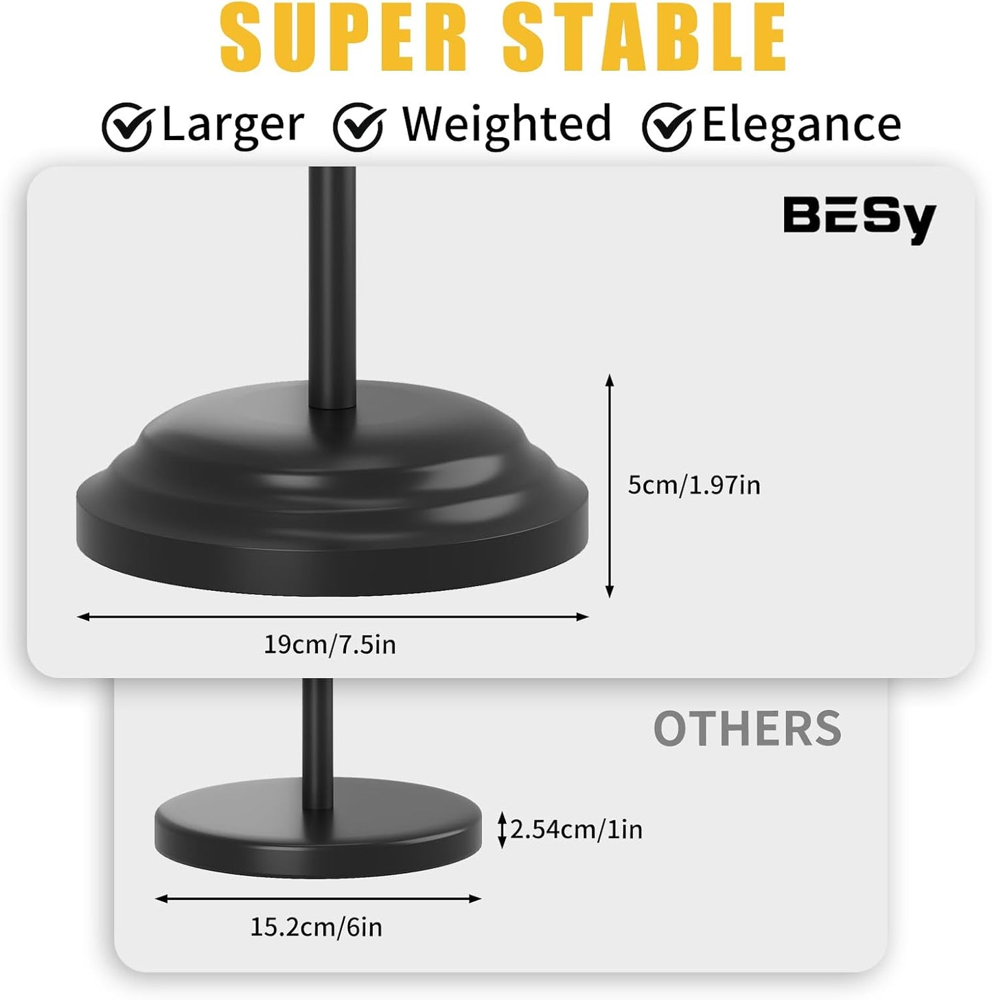 Toilet Paper Holder Floor Stand, Bathroom Freestanding Black | Toilet Tissue Roll Holder, Free Standing Rack with