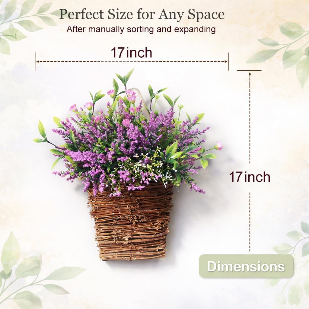 Artificial Seasonal Flowers Hanging / Wildflower