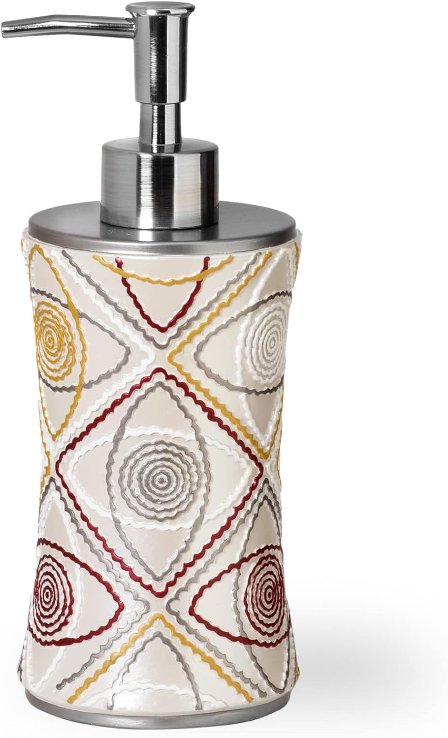 Zahari Home 4pc Sedona Stylish Bathroom Accessories Set Shower Soap Dispenser, Tumbler, Tooth Brush Holder and
