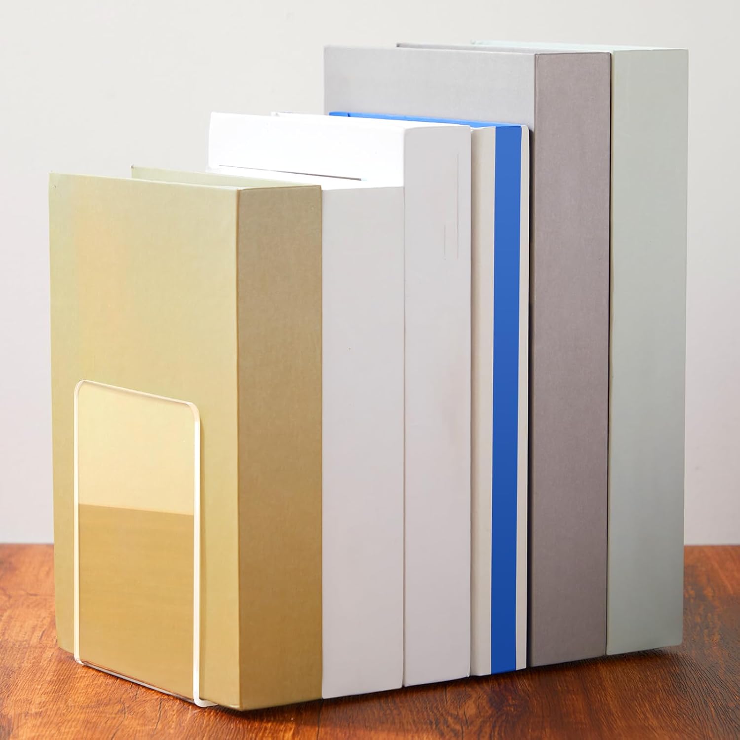 Plastic Book Ends Bulk Acrylic Bookends / Clear / Set of 32
