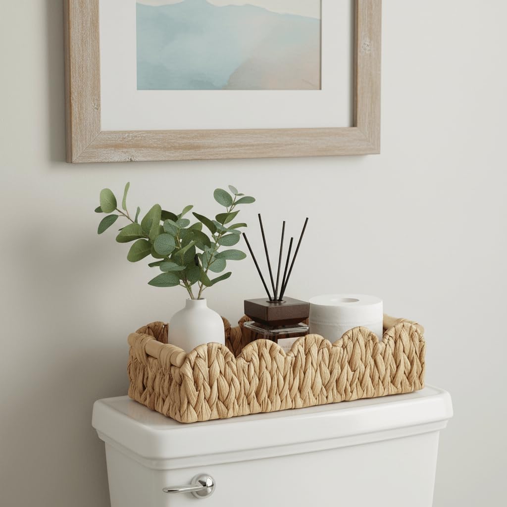 Small Rattan Decorative Basket
