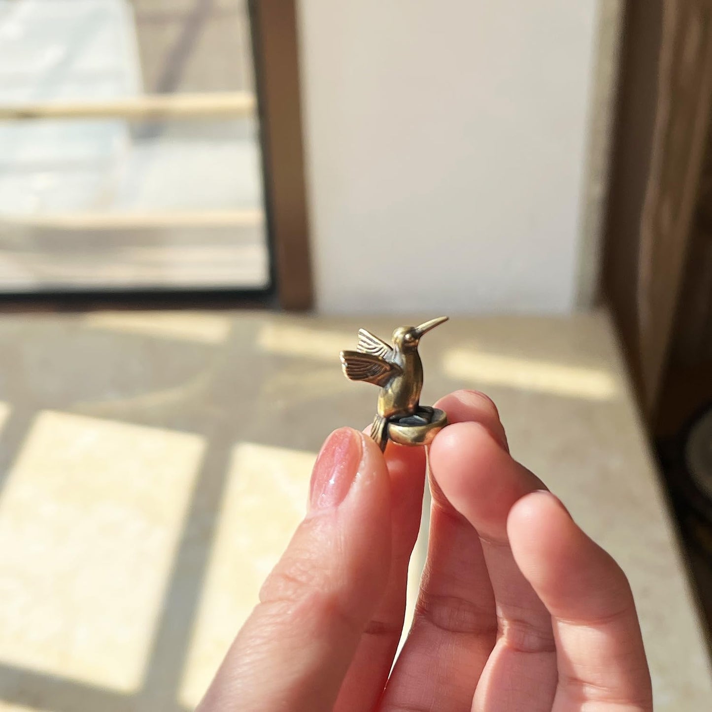 Magnetic Hinge Head Toppers / Hummingbird / Set of 3