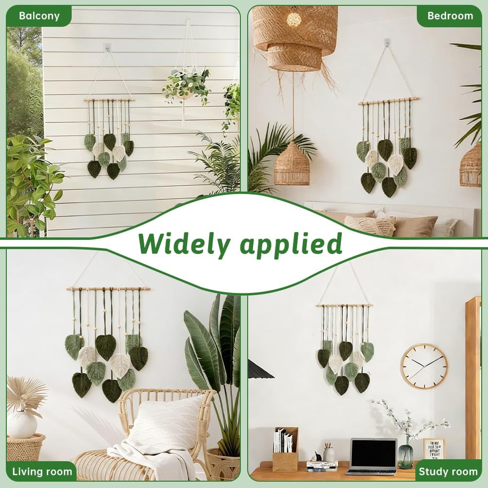 Handmade Woven Tapestry / Green