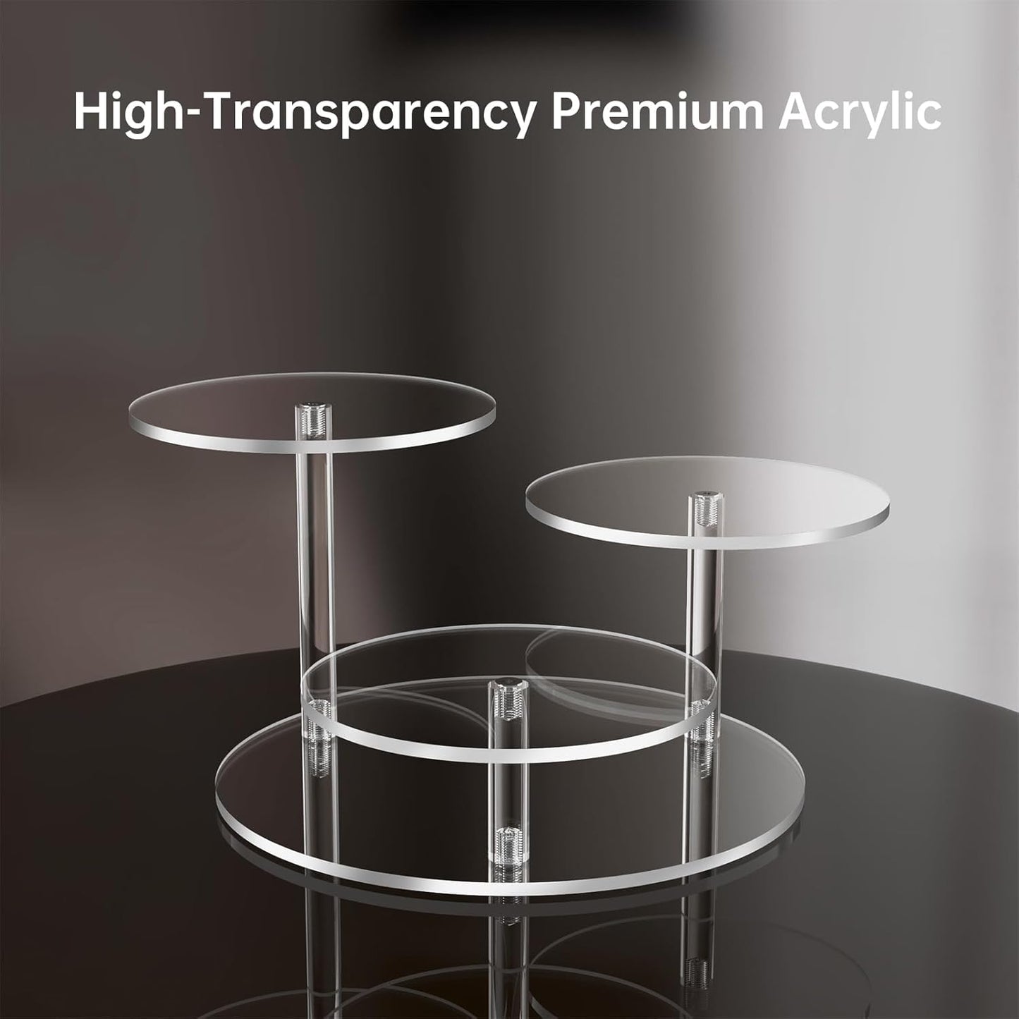 Acrylic Display Stand for LEGO Botanical Collection Sets / Clear