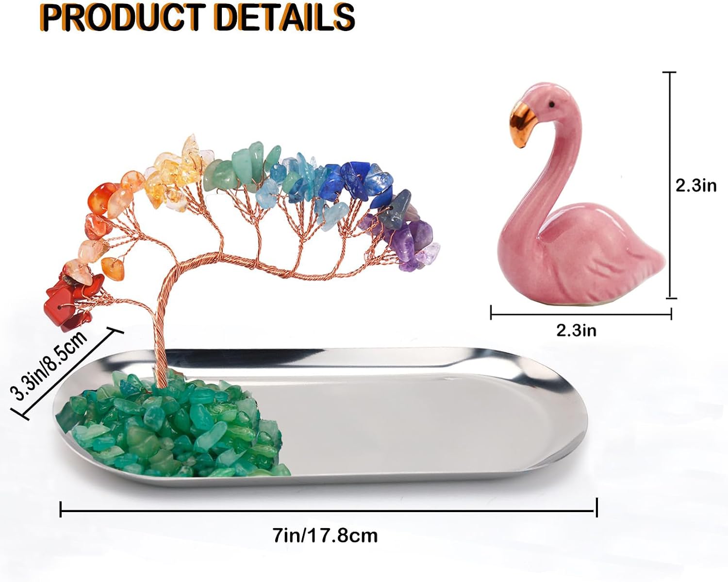 Ring Holder for Jewelry / Flamingo / Blue