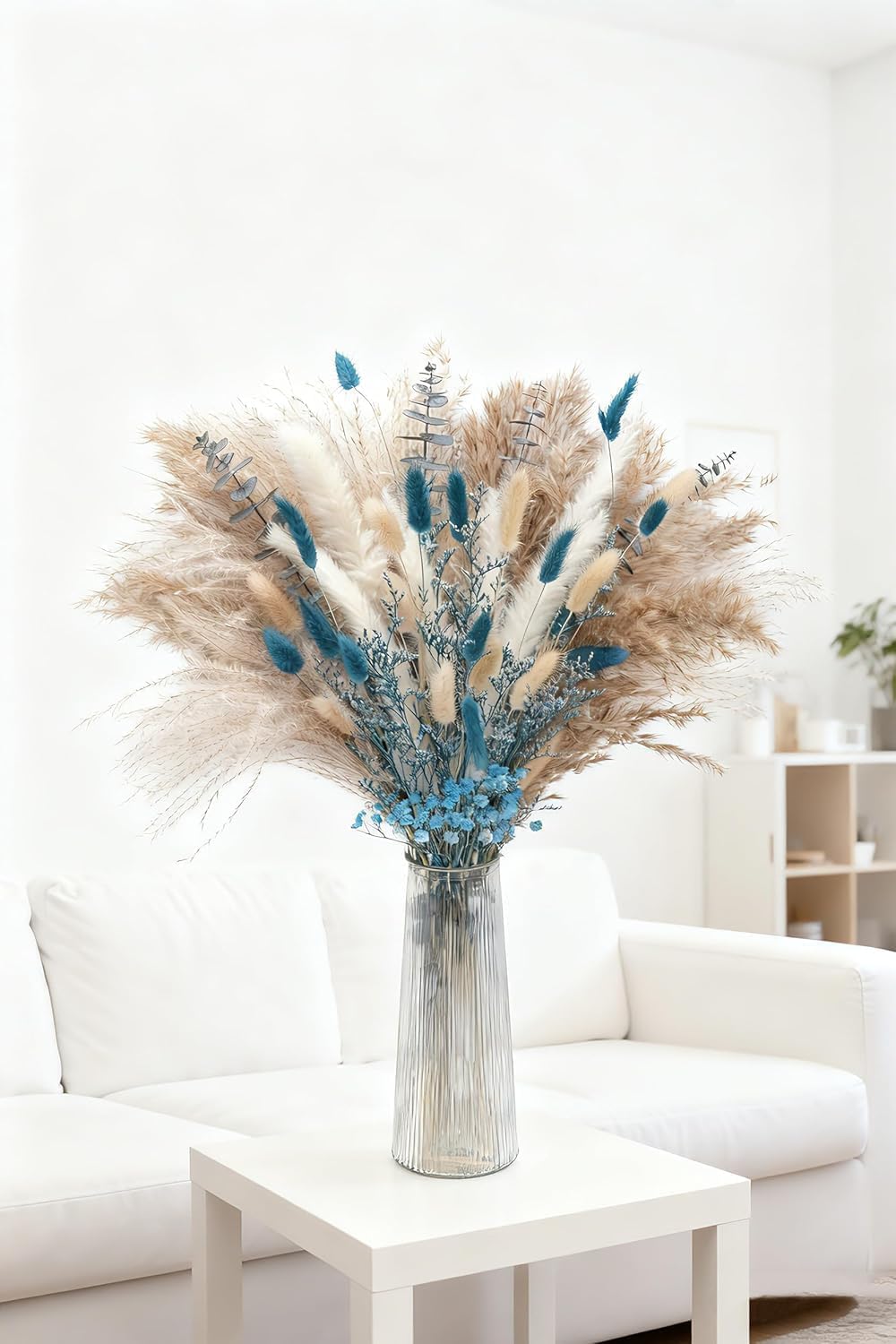 Dried Flower Arrangements / Blue