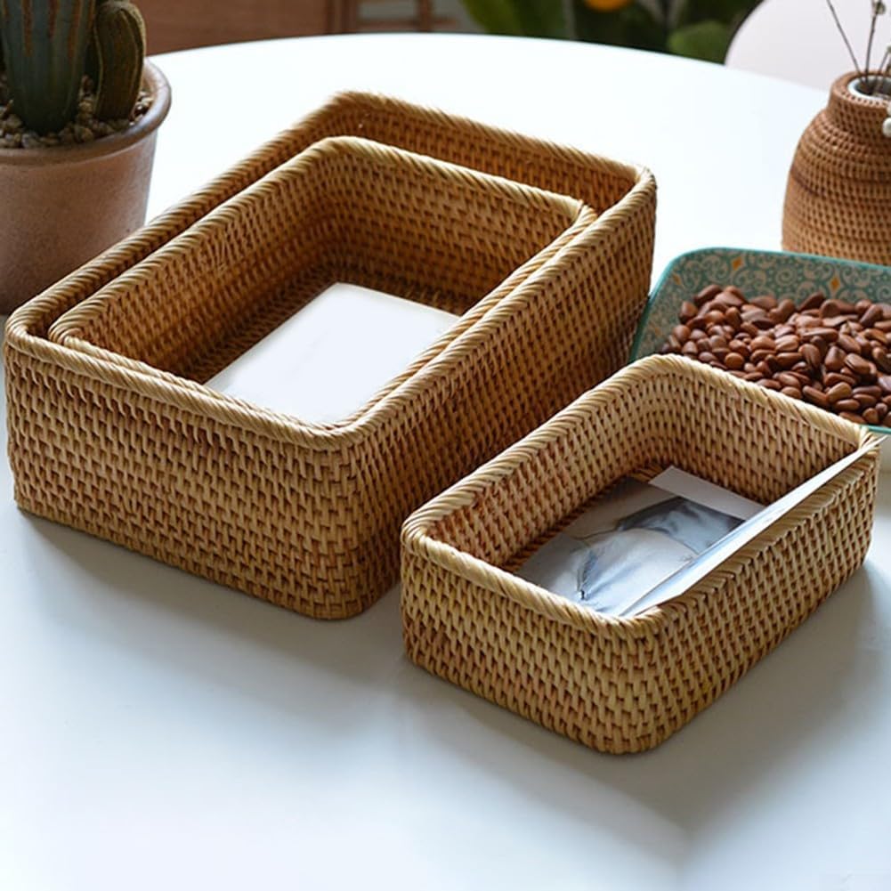 Wicker Decorative Tray / MEDIUM / Natural