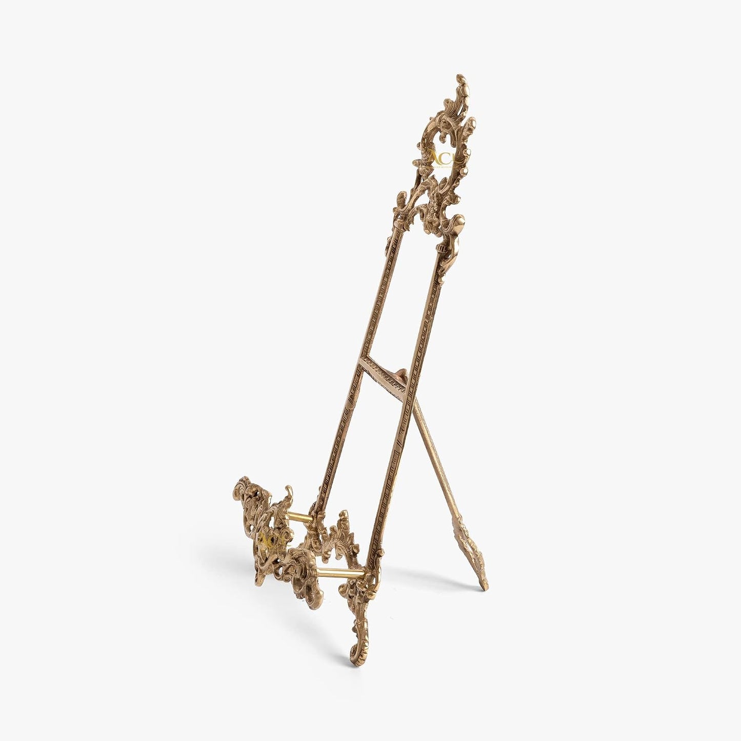 Menu Stand / Brass Easel Display Stands for Art Deco / 9 Inch