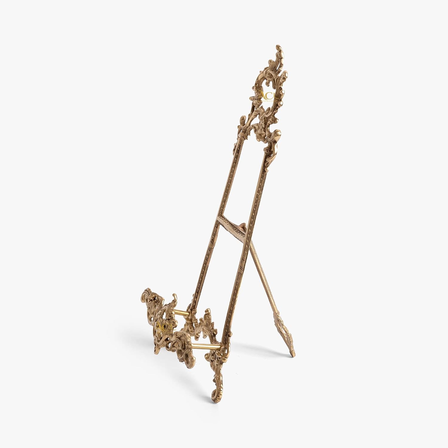 Menu Stand / Brass Easel Display Stands for Art Deco / 9 Inch