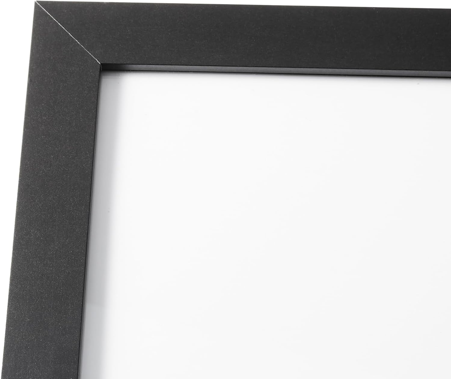 Amazon Basics Wood Poster Rectangular Frame, 16" x 20", Black
