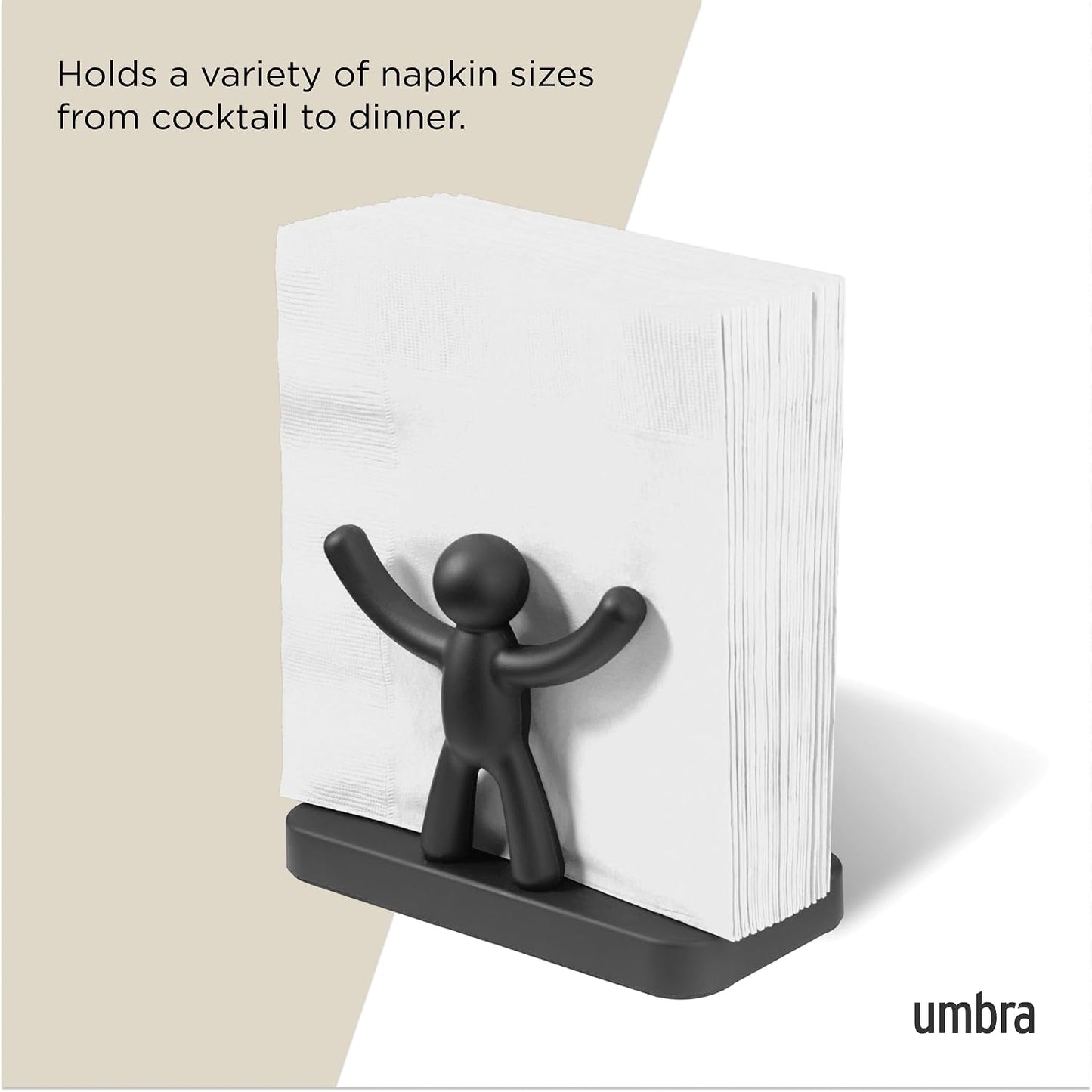 Buddy Napkin Holder / Black