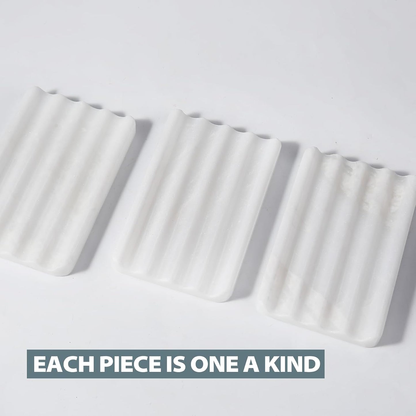 Stone Soap Tray / Namib Bianco / Natural