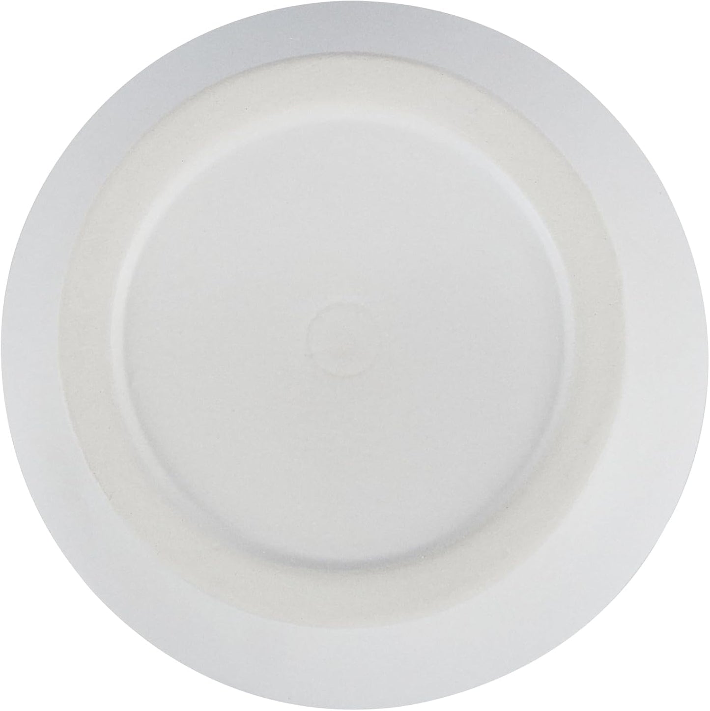 Ceramic Flower Vase 1 Count Modern Decorative Centerpiece / White / Mushroom, 5 3/4 / 5.8 x 5.8 x 4
