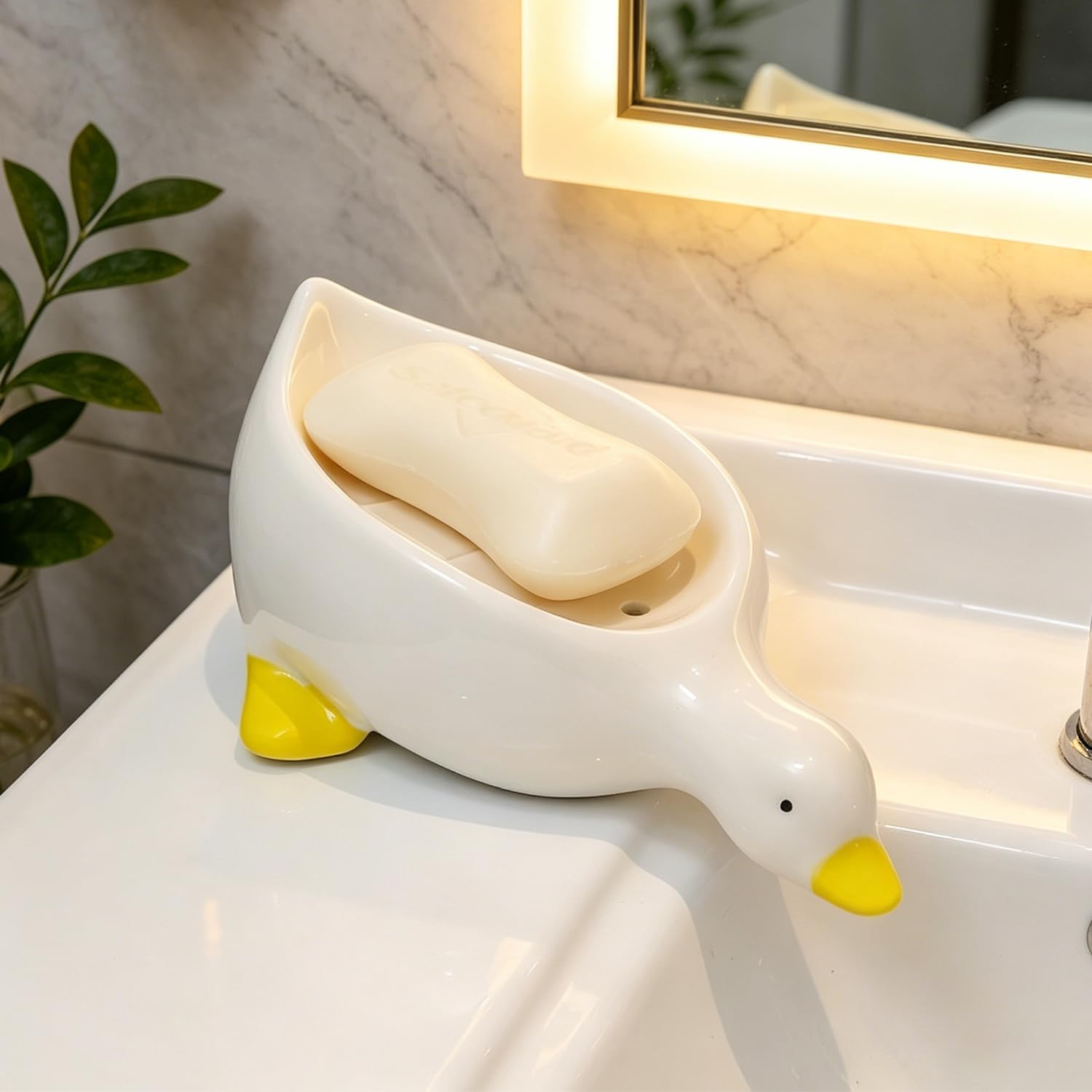 Duck Ceramic Soap Holder