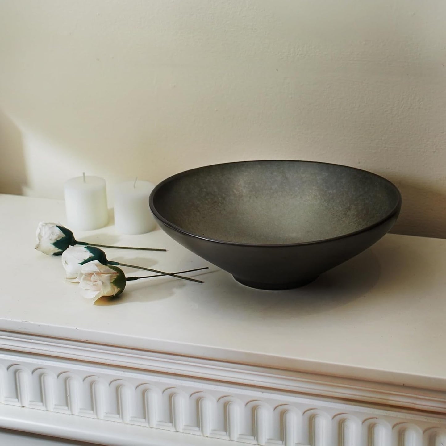 Ceramic Decorative Bowl / 11'' Large Decorative Bowl