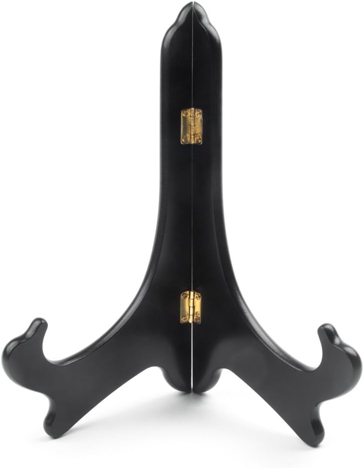 Plate Stand / Black / 10-inch