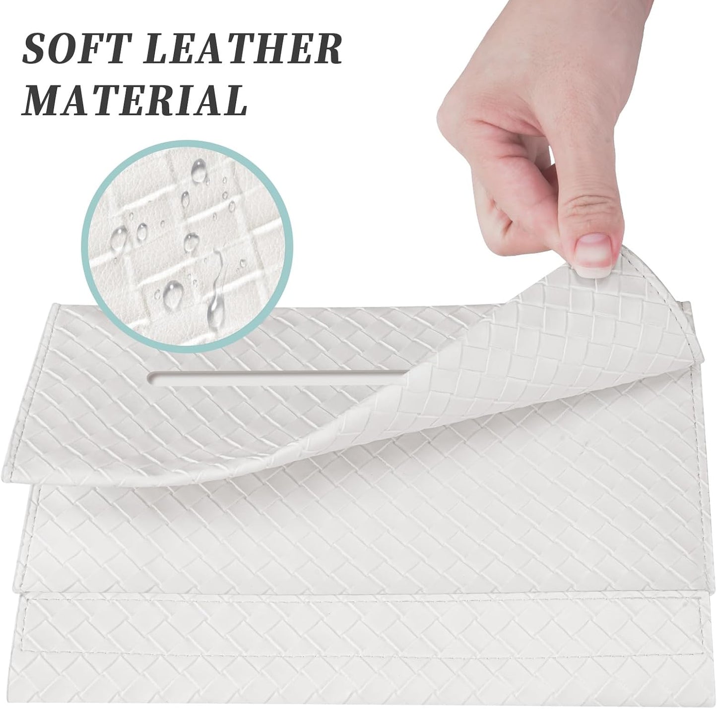 Versatile Design for Countertops and Towel Racks / White