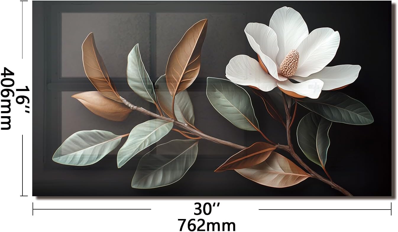 Flowers Stove Splashback / 30"L x 16"W