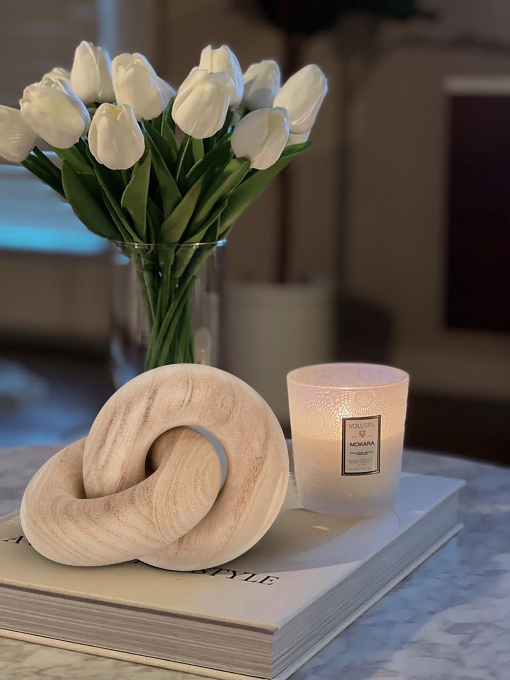 Modern Nordic Style Decorative Accent / Natural Oak