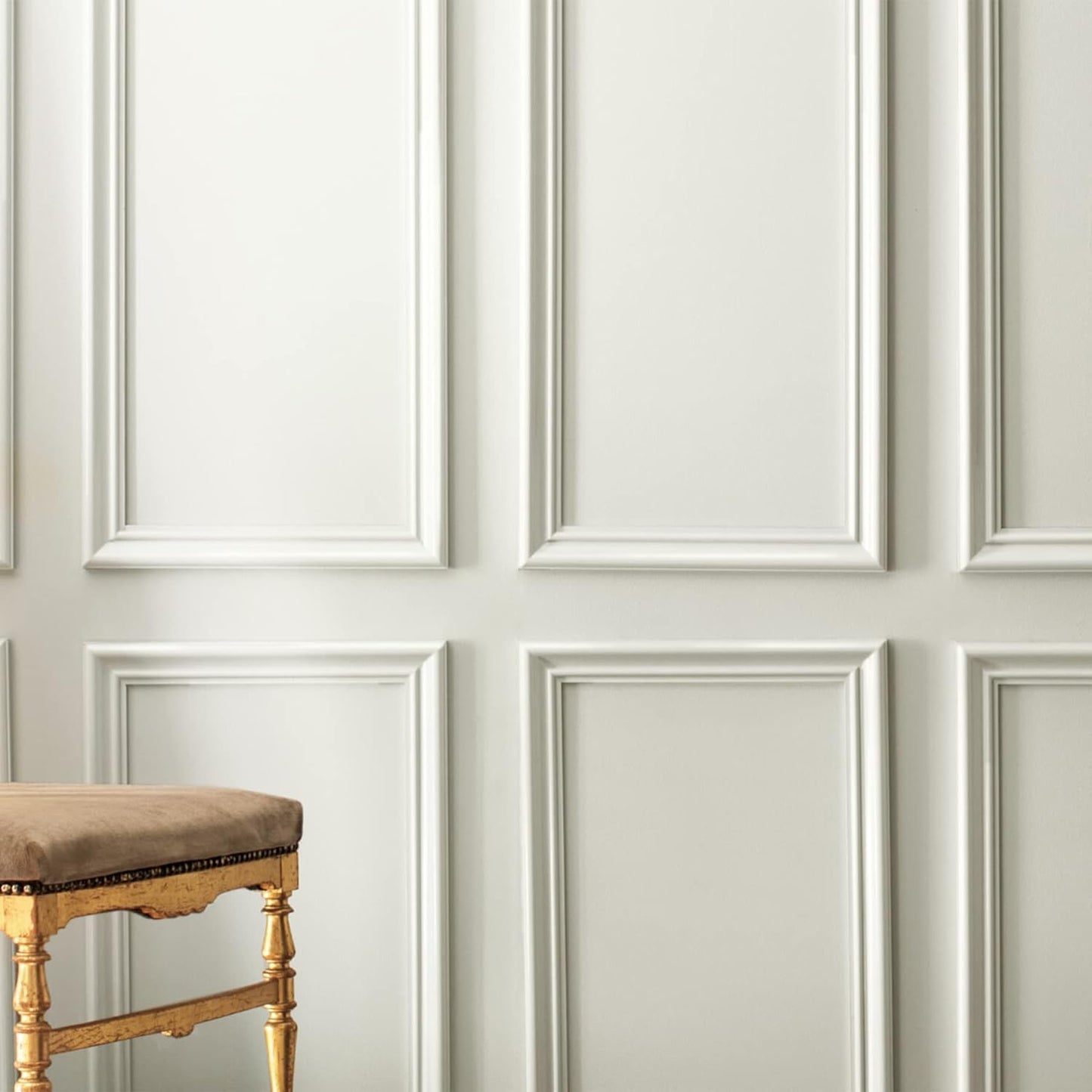 Peel and Stick Chair Rail Molding / 3m x 23mm / White
